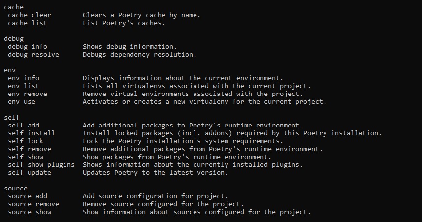 poetry2 Python: 6 herramientas para gestionar entornos virtuales
